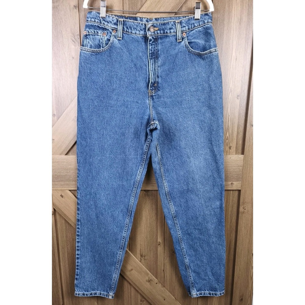 Vintage Levi's 551 Jeans Womens 14 32x31 ‎ USA Made Relaxed Fit Tapered